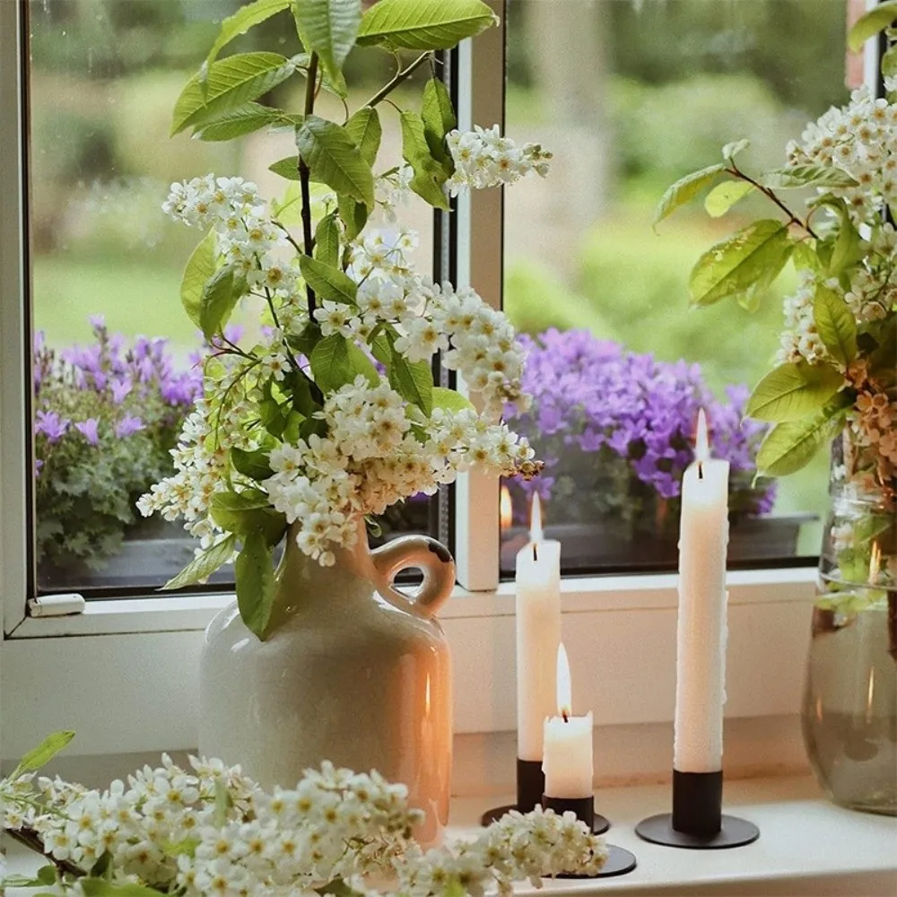 Decorative Retro Candle Holders Round Sturdy Candle Stand Iron Decorative Candlestick Holder Anniversary Gift
Decorative Retro Candle Holders Round Sturdy Candle Stand Iron Decorative Candlestick Holder Anniversary Gift