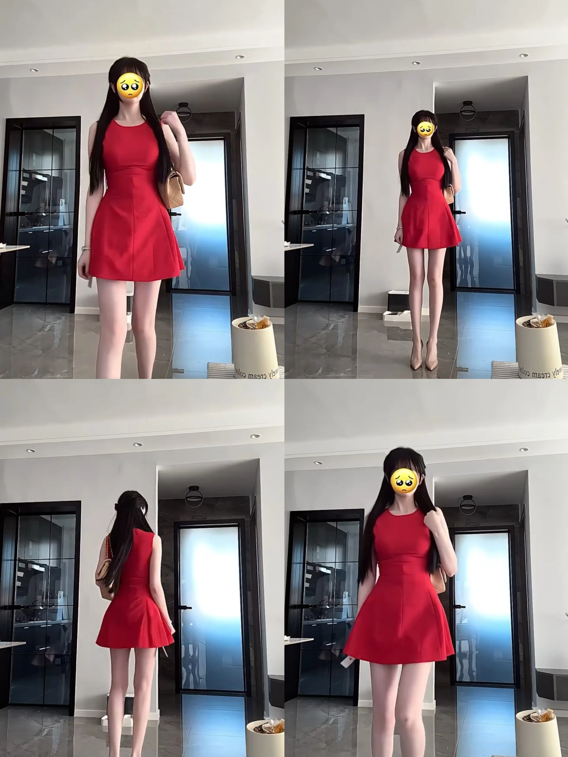 Soft Aba Dress Thin White Color Waist-Cut Design Beivvi Red Skirt Polyester Fiber Summer Season No Sleeve Women's Fashion
Soft Aba Dress Thin White Color Waist-Cut Design Beivvi Red Skirt Polyester Fiber Summer Season No Sleeve Women's Fashion
