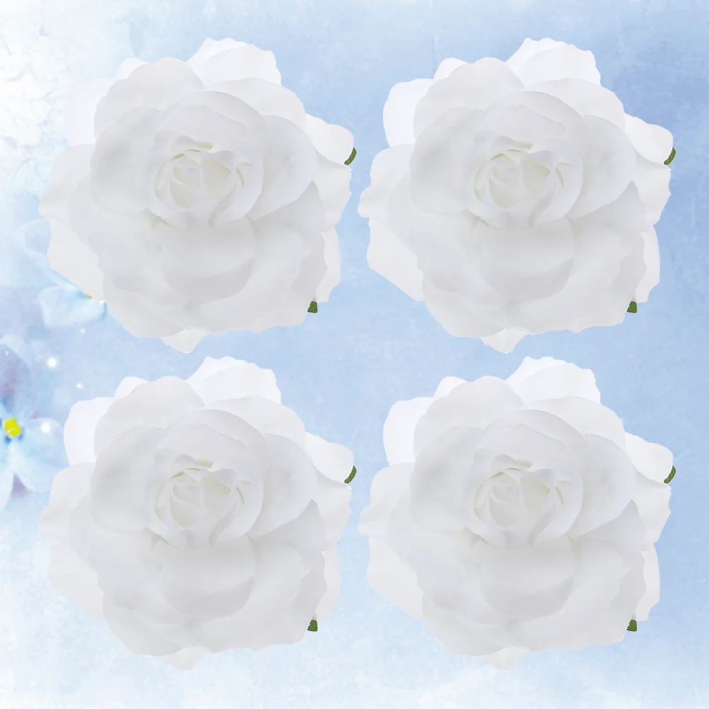 4 Pcs Simulation Rose Hair Clip Hairpin for Girl Flower Decoration Cloth Brooch Accessories
4 Pcs Simulation Rose Hair Clip Hairpin for Girl Flower Decoration Cloth Brooch Accessories