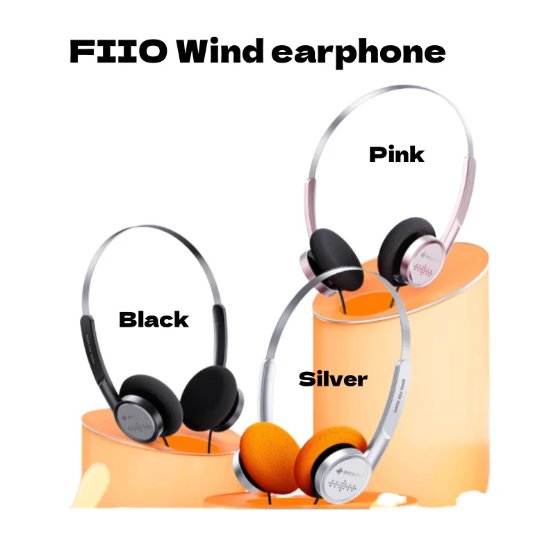 FIIO Wind fever portable retro headset HiFi wired music player popular mobile phone headphones
FIIO Wind fever portable retro headset HiFi wired music player popular mobile phone headphones