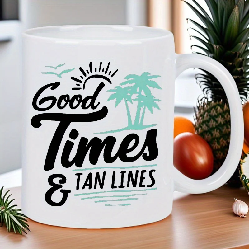 Мотивационная керамическая кружка «Dobre Times and Tan Lines» — идеальный утро, мотивационный подарок для любителей кофе, только белая ручная стирка
Мотивационная керамическая кружка «Dobre Times and Tan Lines» — идеальный утро, мотивационный подарок для любителей кофе, только белая ручная стирка