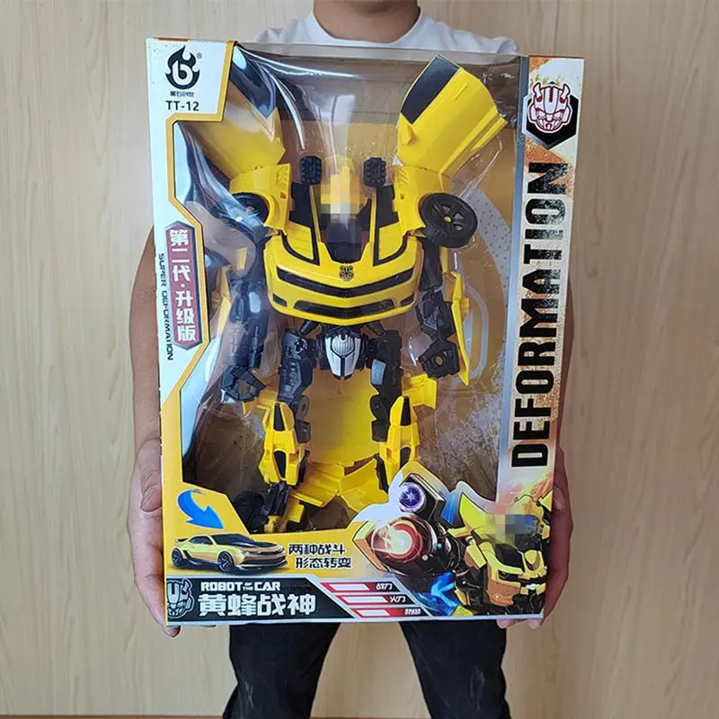 38CM Large Deformation Robot Toy Child Boy Autobots Action Figure Model Decorate Birthday Gift
38CM Large Deformation Robot Toy Child Boy Autobots Action Figure Model Decorate Birthday Gift
