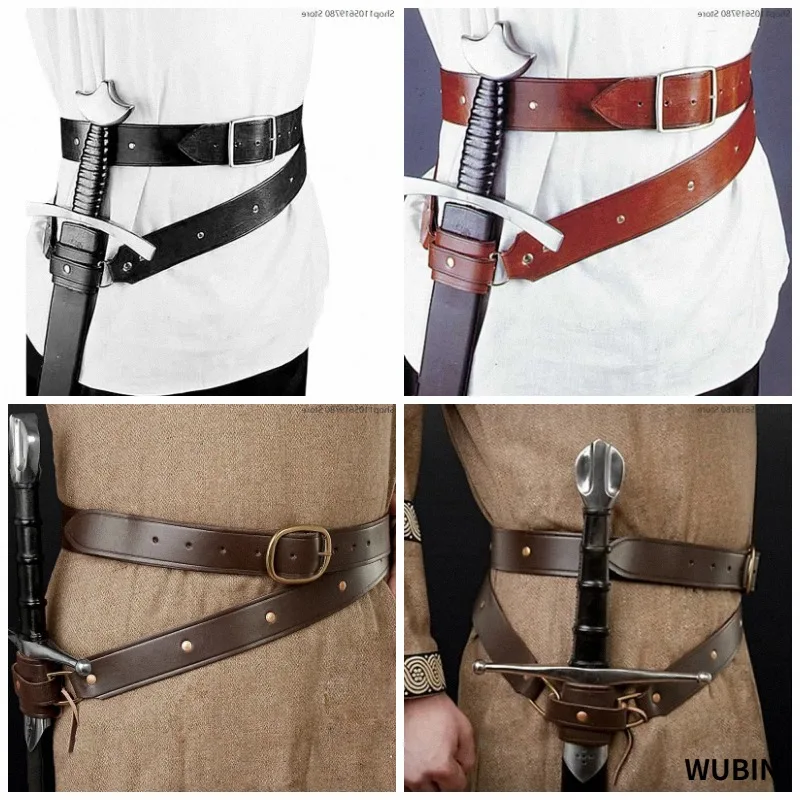 2026 Adjustable PU Leather Waist Sheath Holster Medieval Renaissance Knight Prop Holder Mens Larp Cosplay Costume Accessory
2026 Adjustable PU Leather Waist Sheath Holster Medieval Renaissance Knight Prop Holder Mens Larp Cosplay Costume Accessory