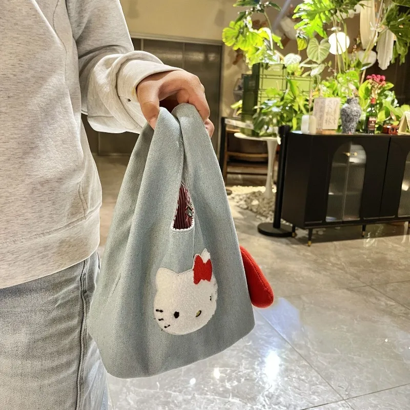 Girly Heart Hello Kitty Anime Kawaii Sanrio Ins Portable Handbag Cute Cartoon Storage Fashion Bag Lovely Gifts for Girls
Girly Heart Hello Kitty Anime Kawaii Sanrio Ins Portable Handbag Cute Cartoon Storage Fashion Bag Lovely Gifts for Girls