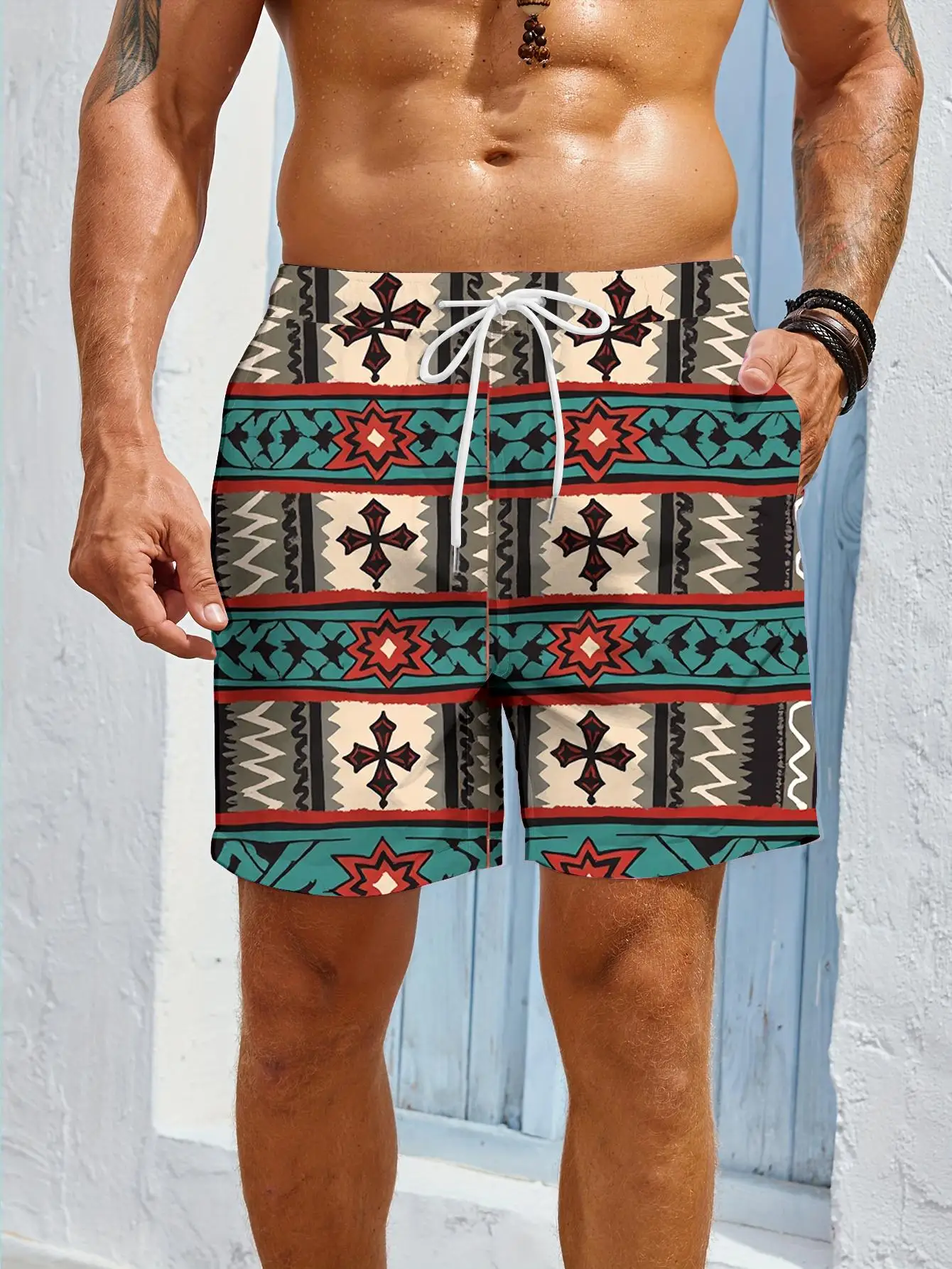 1pcs Men's Short swim trunks2026 Summer 3D Printed Short sleeve Quick drying running baggy sweatpants Breathable Polyester
1pcs Men's Short swim trunks2026 Summer 3D Printed Short sleeve Quick drying running baggy sweatpants Breathable Polyester