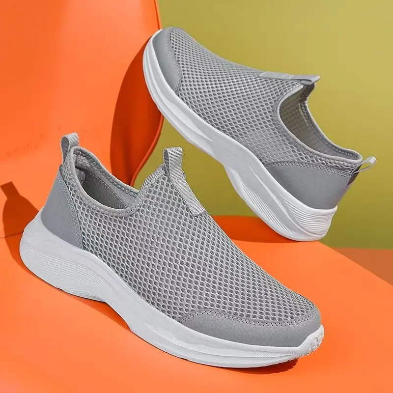 Men's Summer New Big Size Mesh Casual Sneakers Lightweight Non Slip Breathable Round Toe Slip On Soft Sole Casual Walking Shoes
Men's Summer New Big Size Mesh Casual Sneakers Lightweight Non Slip Breathable Round Toe Slip On Soft Sole Casual Walking Shoes