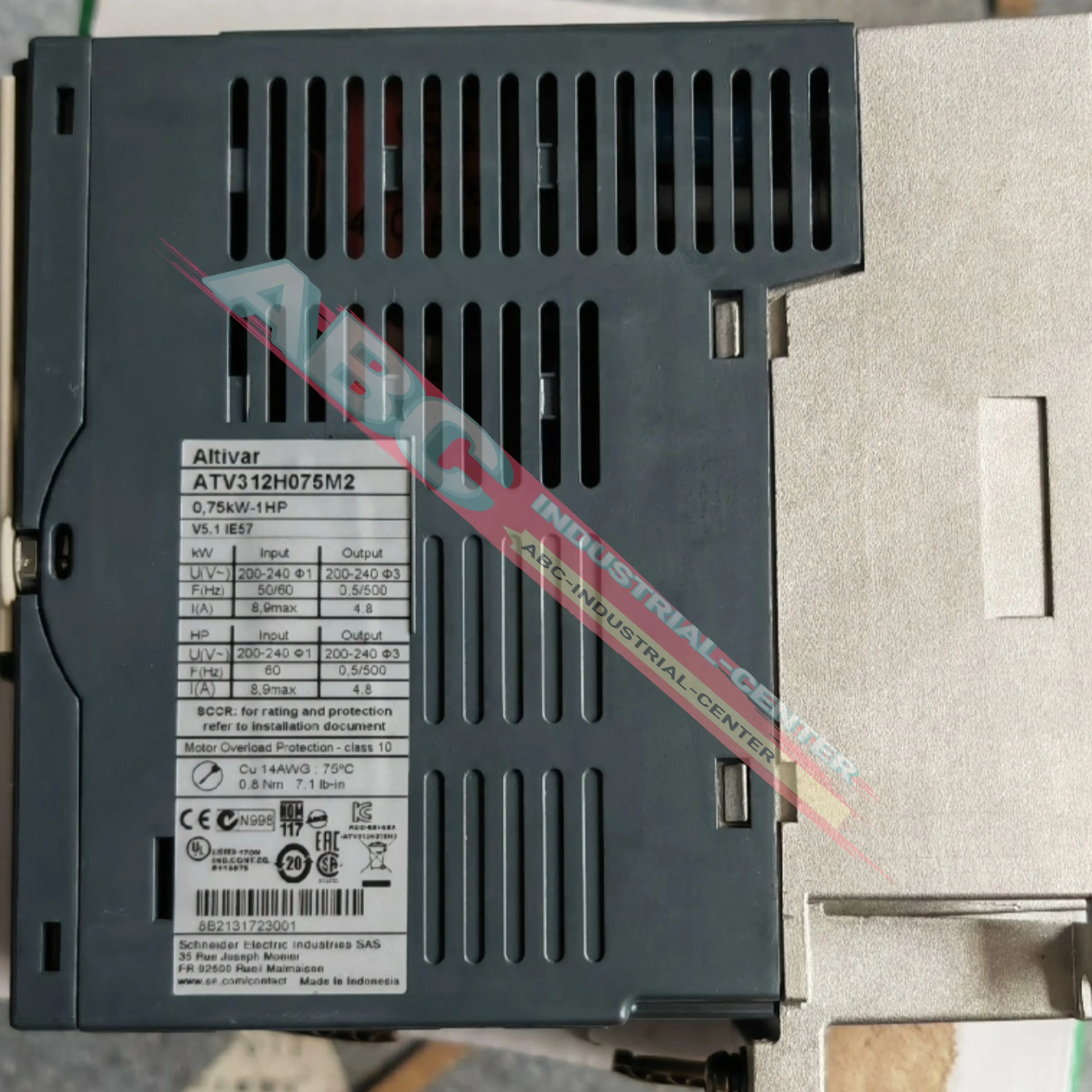 ATV12H075M2 Frequency Converter new in box
ATV12H075M2 Frequency Converter new in box