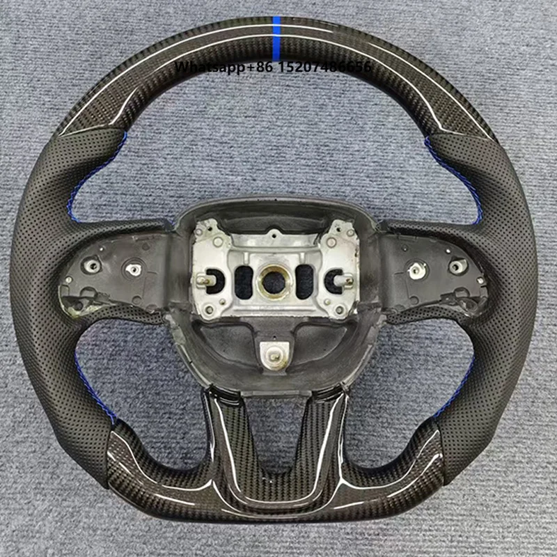 High Quality Bright Twill Customized Racing Carbon Fiber Steering Wheel
High Quality Bright Twill Customized Racing Carbon Fiber Steering Wheel