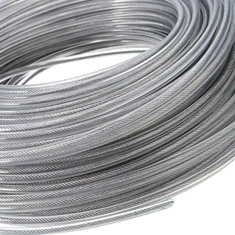 Stainless Steel Steel Wire Grass Trimmer Line Rustproof Heavy Duty Brushcutter Trimmer Rope Round 1-4mm Steel Weed Eater Line
Stainless Steel Steel Wire Grass Trimmer Line Rustproof Heavy Duty Brushcutter Trimmer Rope Round 1-4mm Steel Weed Eater Line