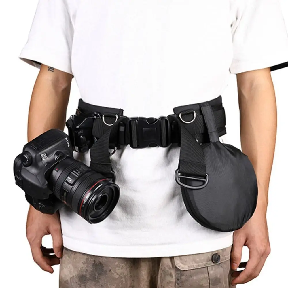 Adjustable Camera Waist Belt Hook Buckle Multi- Function Photography Belt Lens Bag Hanging SLR/DSLR Strap Pocket
Adjustable Camera Waist Belt Hook Buckle Multi- Function Photography Belt Lens Bag Hanging SLR/DSLR Strap Pocket
