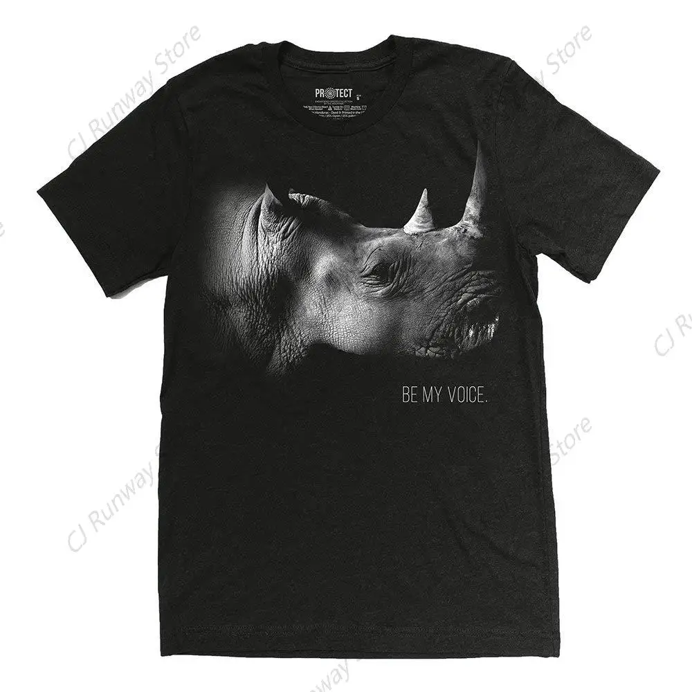 Футболка Rhino Be My Voice взрослая футболка из хлопка для мужчин, футболки в стиле хип-хоп, Мужская футболка Rapper Boy
Футболка Rhino Be My Voice взрослая футболка из хлопка для мужчин, футболки в стиле хип-хоп, Мужская футболка Rapper Boy