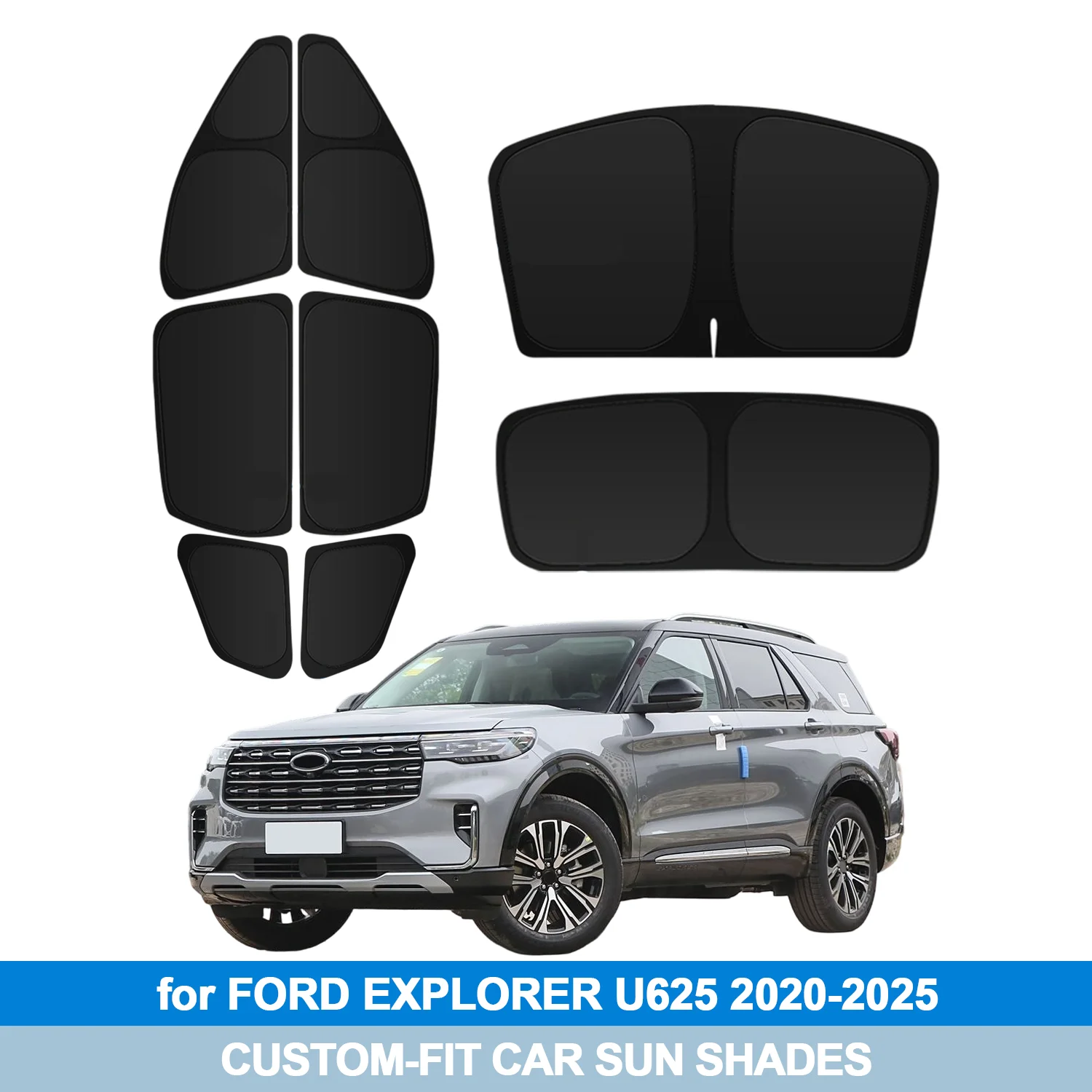 For FORD EXPLORER U625 2020-2025 Windshield Sun Shade Side Window Shades Cover Sun Visor Shield Privacy Protection
For FORD EXPLORER U625 2020-2025 Windshield Sun Shade Side Window Shades Cover Sun Visor Shield Privacy Protection