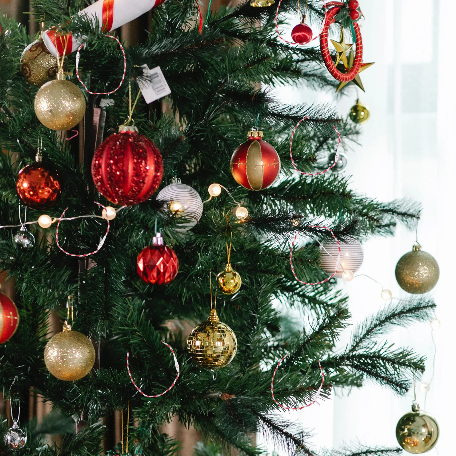 500pcs Christmas Decoration Ropes Secure Locking Ornament Hangers For Holiday Party Indoor Outdoor Use Reusable Fabric Hanging
500pcs Christmas Decoration Ropes Secure Locking Ornament Hangers For Holiday Party Indoor Outdoor Use Reusable Fabric Hanging