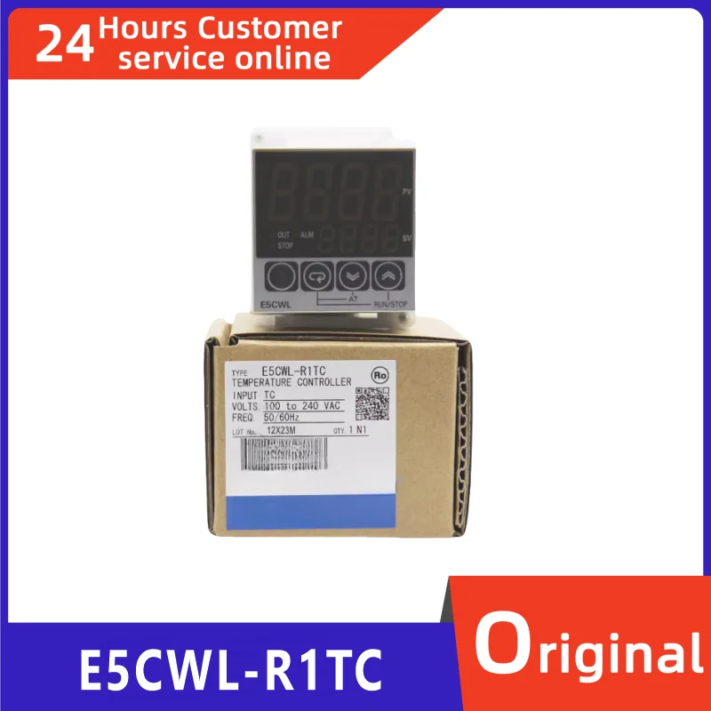 New original temperature controller E5CWL-R1TC E5CWL-Q1TC E5CWL-R1P E5CWL-Q1P
New original temperature controller E5CWL-R1TC E5CWL-Q1TC E5CWL-R1P E5CWL-Q1P