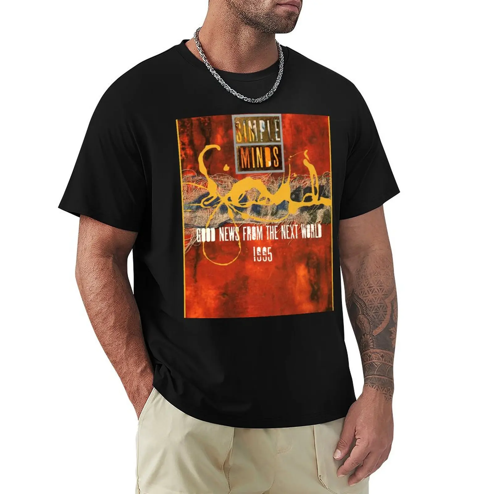 Simple Minds - Good News From The Next World 1995 T-Shirt Soft Anti-Shrink Cotton Tee
Simple Minds - Good News From The Next World 1995 T-Shirt Soft Anti-Shrink Cotton Tee