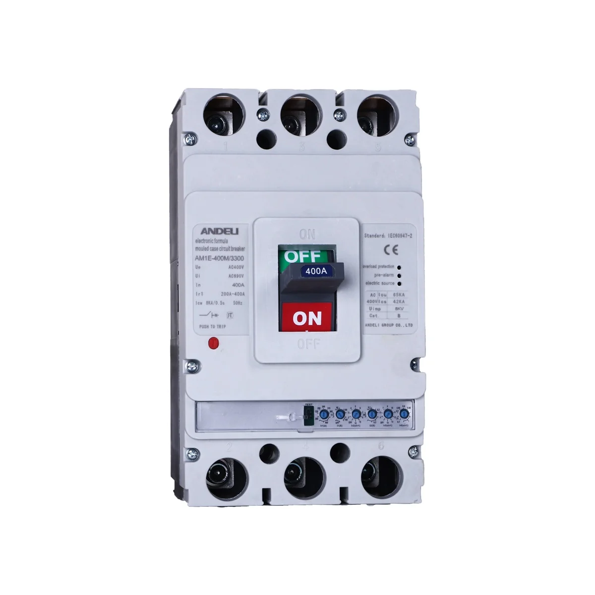 ANDELI AM1E-400/3300 200 225 250 280 315 350 400 Amp Electrical 3 Pole 200 Amp Circuit Breaker Panel
ANDELI AM1E-400/3300 200 225 250 280 315 350 400 Amp Electrical 3 Pole 200 Amp Circuit Breaker Panel