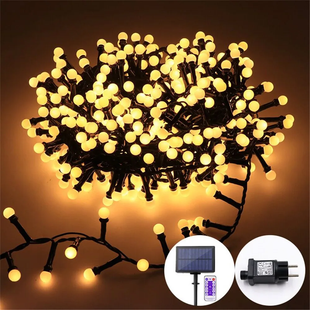 Solar powered 5/10M Led Firecrackers String Lights 8Modes Waterproof Led Globe Christmas Lights for Outdoor Halloween Wedding
Solar powered 5/10M Led Firecrackers String Lights 8Modes Waterproof Led Globe Christmas Lights for Outdoor Halloween Wedding