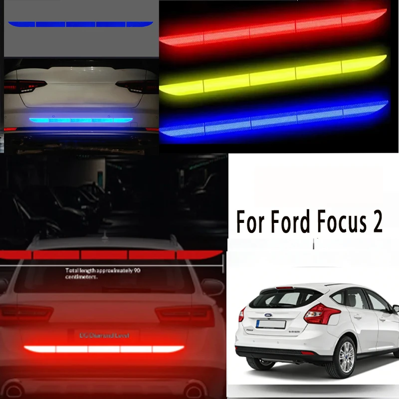 For Ford Focus 2 1Pcs Car Reflective Warning Tape Trunk Anti-Collision Bumper Strip Universal Auto Safety Reflector Sticker
For Ford Focus 2 1Pcs Car Reflective Warning Tape Trunk Anti-Collision Bumper Strip Universal Auto Safety Reflector Sticker