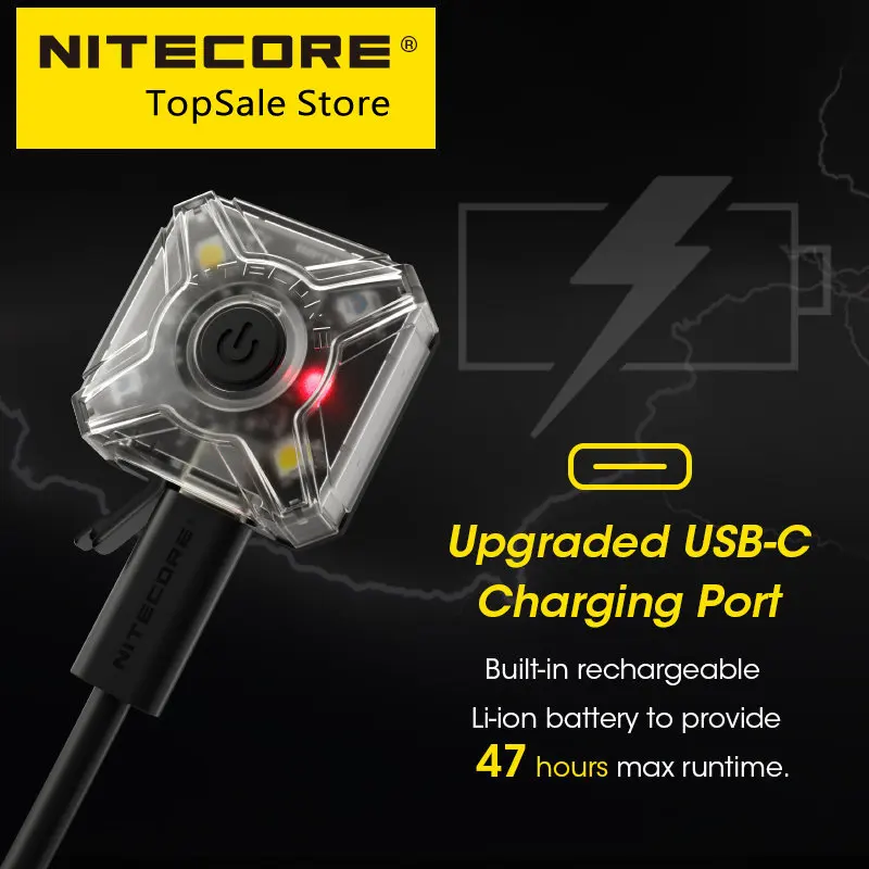 NITECORE NU05 V2 Сигнальный фонарь USB-C Перезаряжаемый налобный фонарь Многоисточник для бега по пересеченной местности для верховой езды Рюкзак для прогулок с собакой
NITECORE NU05 V2 Сигнальный фонарь USB-C Перезаряжаемый налобный фонарь Многоисточник для бега по пересеченной местности для верховой езды Рюкзак для прогулок с собакой