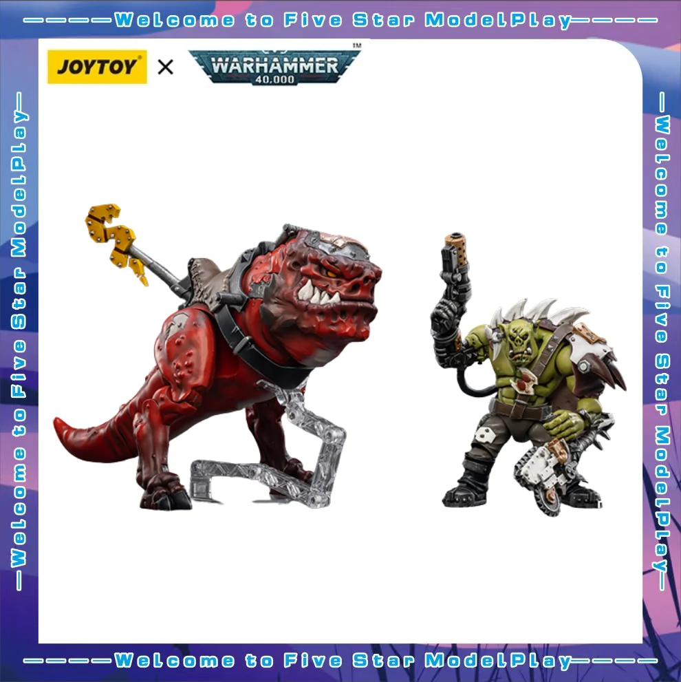 【FS】JOYTOY Warhammer 40K Масштаб 1/18 Фигурки Орков: Ноб-скуигхог на Смаша-скуге, модели, игрушки, подарки
【FS】JOYTOY Warhammer 40K Масштаб 1/18 Фигурки Орков: Ноб-скуигхог на Смаша-скуге, модели, игрушки, подарки