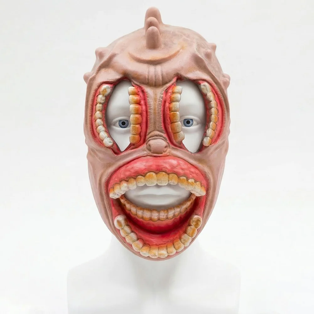 Creepy Multi-Teeth Demon Mask Cosplay Horror Skull Monster Pu Half Face Masks Halloween Carnival Dress Up Party Costume Props
Creepy Multi-Teeth Demon Mask Cosplay Horror Skull Monster Pu Half Face Masks Halloween Carnival Dress Up Party Costume Props