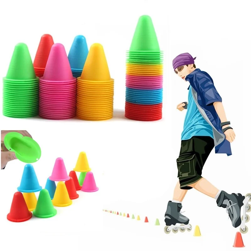 10 шт. мягкие тренировочные дорожные конусы, маркер для коньков, коньки с препятствиями, спортивные конусы для роликовых коньков, футбола, регби, детей и взрослых
10 шт. мягкие тренировочные дорожные конусы, маркер для коньков, коньки с препятствиями, спортивные конусы для роликовых коньков, футбола, регби, детей и взрослых