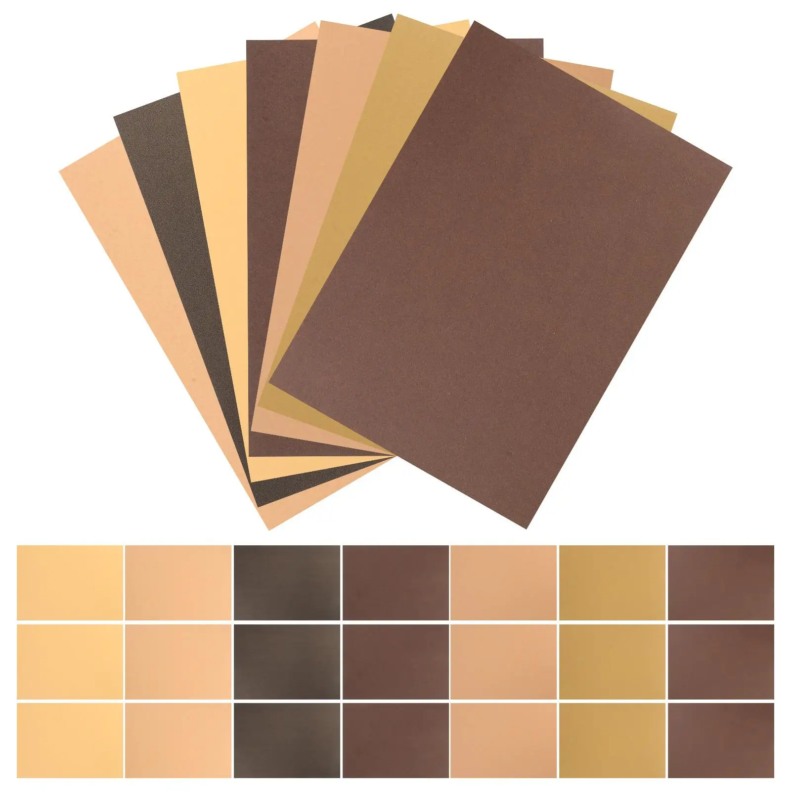 35 Pcs Brown Pearlescent Greeting Card Cardstock Paper Background Painting Child
35 Pcs Brown Pearlescent Greeting Card Cardstock Paper Background Painting Child
