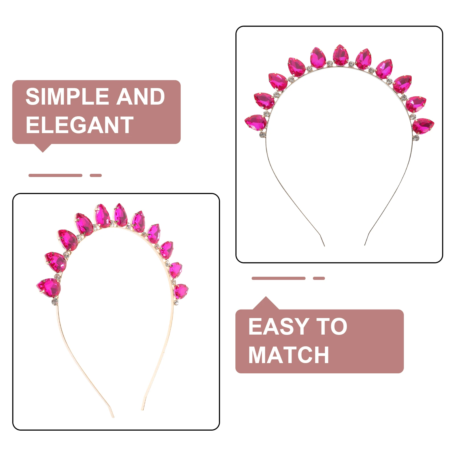 Crystal Hair Ring Headdress Girls Rhinestone Headband White Color Hairstyle Accessory Birthday Party Carnivals Gifts
Crystal Hair Ring Headdress Girls Rhinestone Headband White Color Hairstyle Accessory Birthday Party Carnivals Gifts