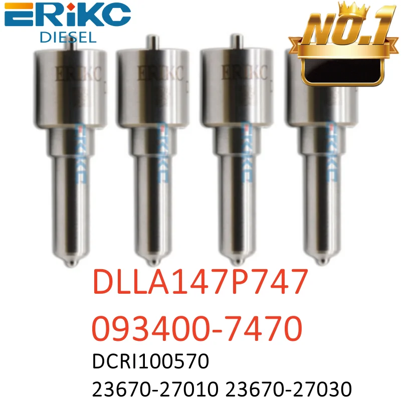 Nozzle DLLA147P747 093400-7470 Diesel Fuel Nozzle DCRI100570 23670-27010 23670-27030 for Toyota Corolla E11 E12 / Avensis
Nozzle DLLA147P747 093400-7470 Diesel Fuel Nozzle DCRI100570 23670-27010 23670-27030 for Toyota Corolla E11 E12 / Avensis