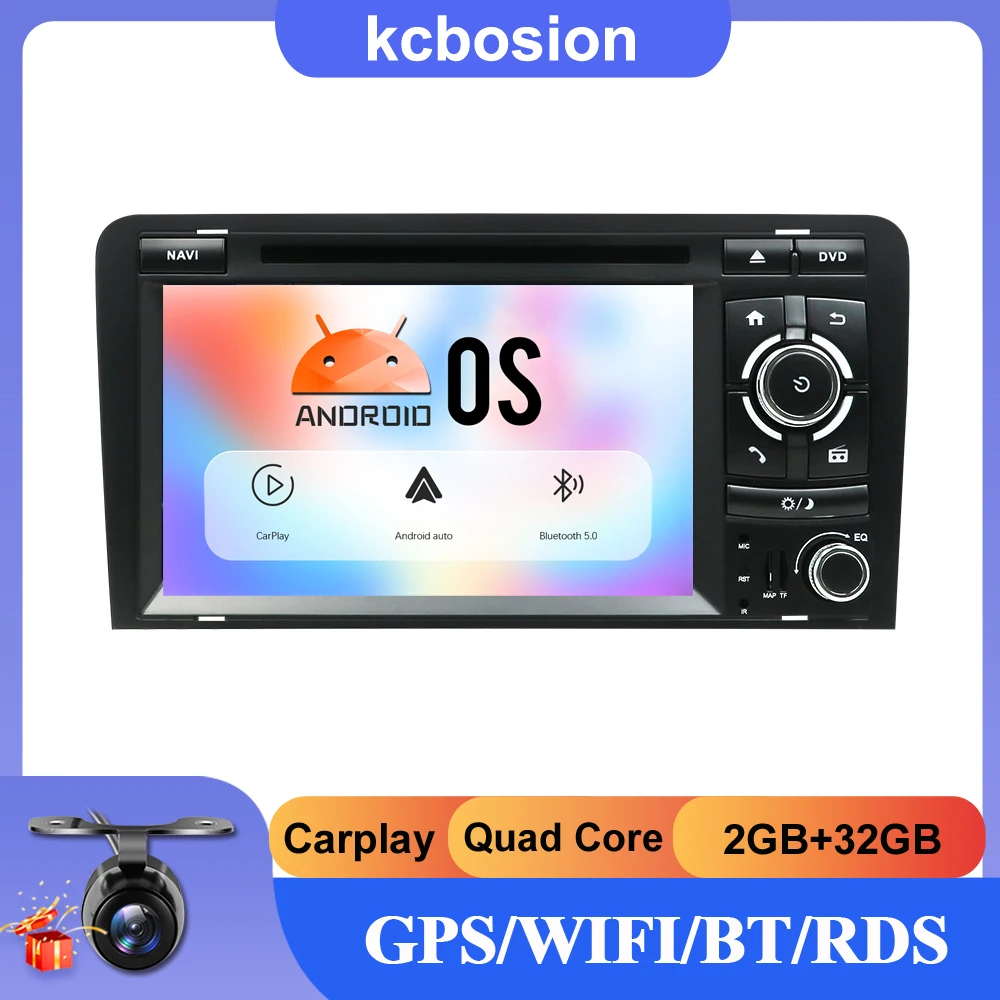 2 Din 7" Car Multimedia Video DVD Player For Audi A3 8P S3 RS3 Sportback 2003-2011 Android Free Camera MIC Bulit in GPS AUX
2 Din 7" Car Multimedia Video DVD Player For Audi A3 8P S3 RS3 Sportback 2003-2011 Android Free Camera MIC Bulit in GPS AUX