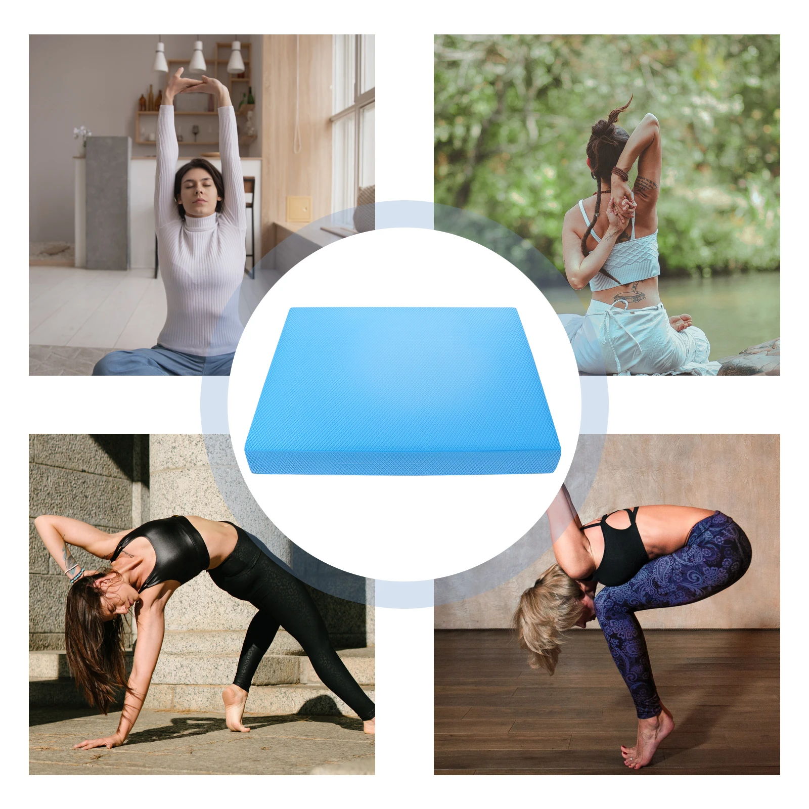 Yoga Pad for Knees Balanced Training Mats Stability Cushion Elastic Ankle Resilient Miss
Yoga Pad for Knees Balanced Training Mats Stability Cushion Elastic Ankle Resilient Miss