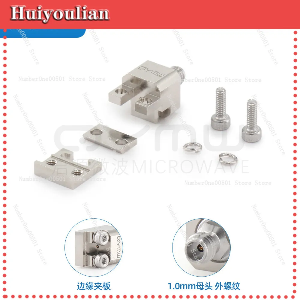 1.0-KCD01GD 1.0mm RF Connector DC-110GHz Solderless PCB Compression Mount Replacement Parts
1.0-KCD01GD 1.0mm RF Connector DC-110GHz Solderless PCB Compression Mount Replacement Parts