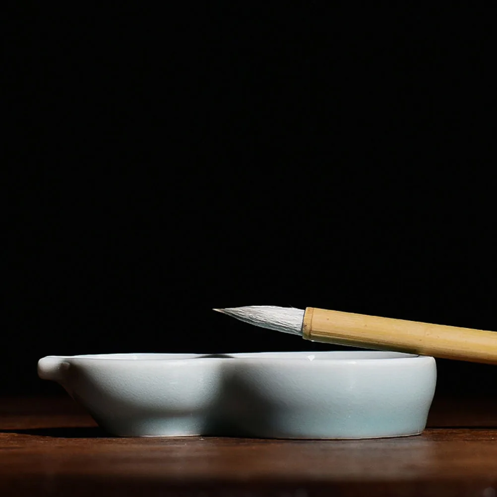 Gourd Shaped Ceramic Ink Dish Plate for Calligraphy and Painting Portable Lightweight Desktop Decorative Ink Well Small Water
Gourd Shaped Ceramic Ink Dish Plate for Calligraphy and Painting Portable Lightweight Desktop Decorative Ink Well Small Water