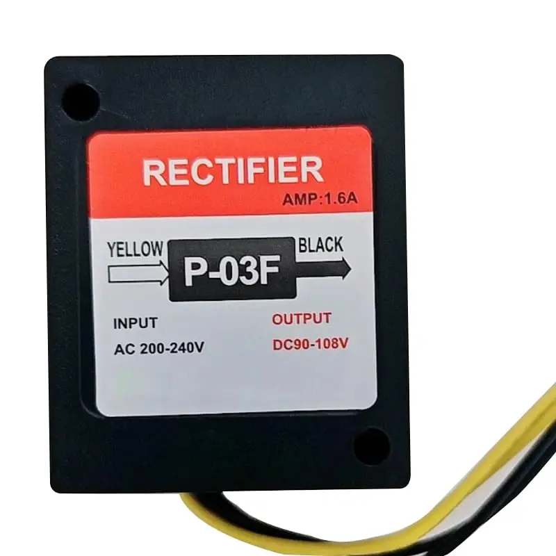 Rectifier P-03F Brake Power Supply Module Ac200/240V Dc90/108V
Rectifier P-03F Brake Power Supply Module Ac200/240V Dc90/108V