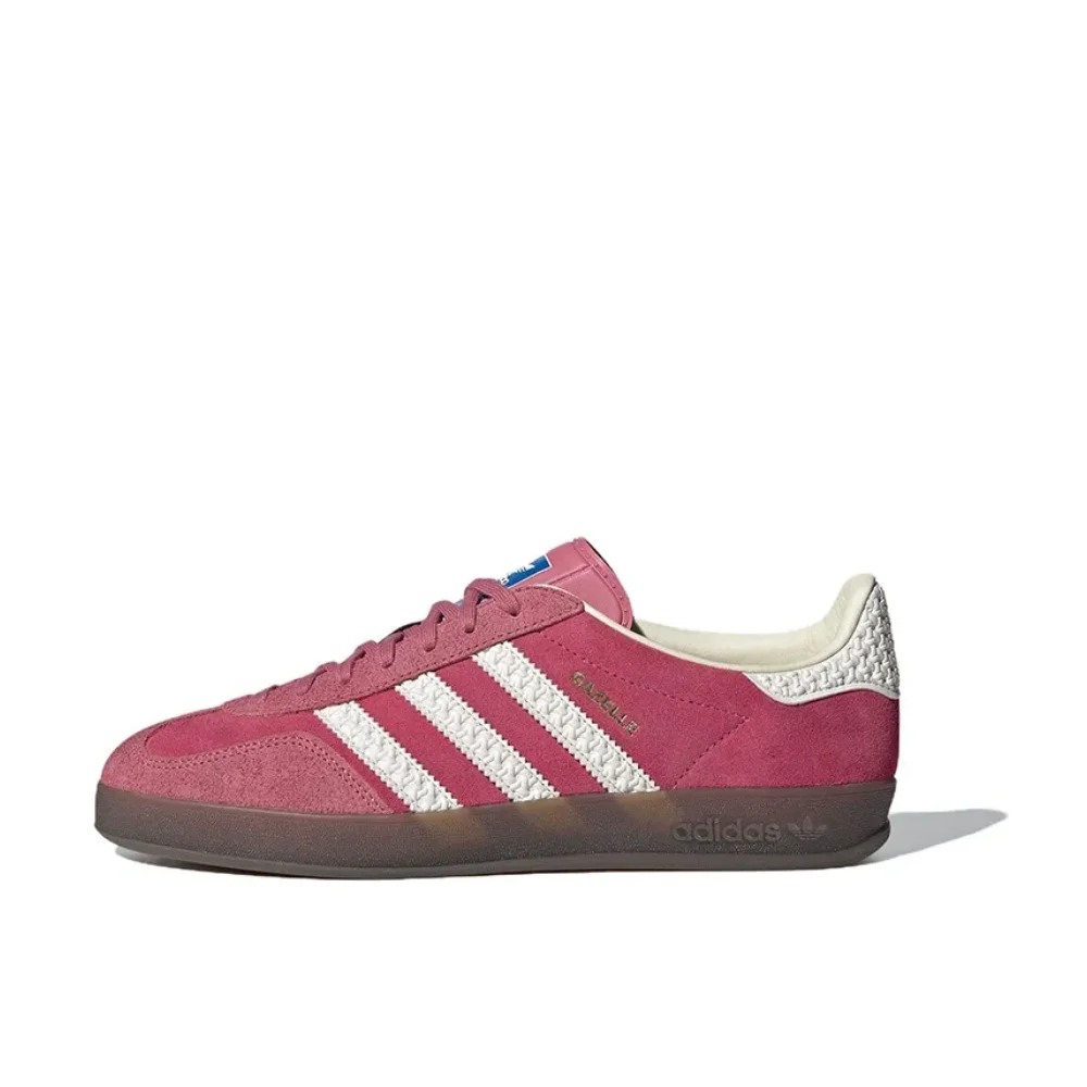 Adidas New GAZELLE INDOOR Low Мужские и женские спортивные кроссовки Классические кроссовки в стиле ретро Легкие модные кроссовки розового и белого цвета
Adidas New GAZELLE INDOOR Low Мужские и женские спортивные кроссовки Классические кроссовки в стиле ретро Легкие модные кроссовки розового и белого цвета
