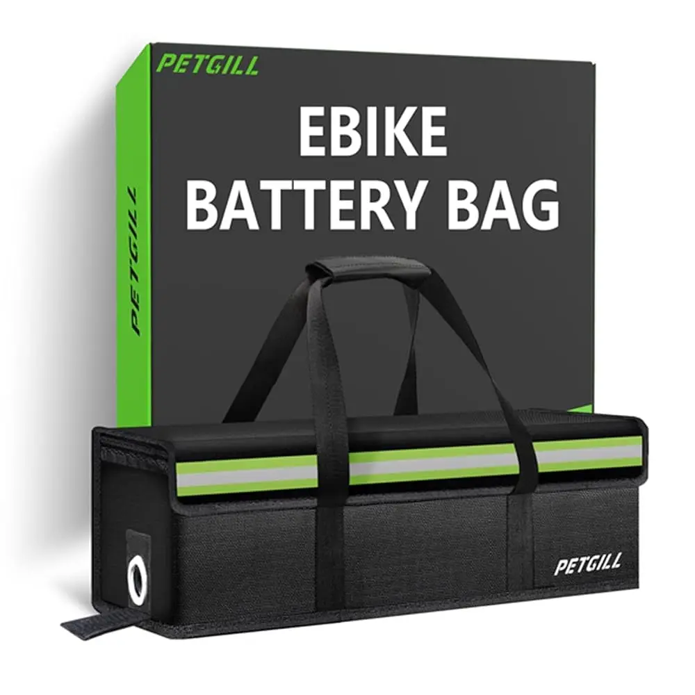 Free Shipping E-Bike Battery Safe Bag Explosionproof - Large Capacity Fireproof Lipo Bag for Ebike Battery Charging and Storage
Free Shipping E-Bike Battery Safe Bag Explosionproof - Large Capacity Fireproof Lipo Bag for Ebike Battery Charging and Storage