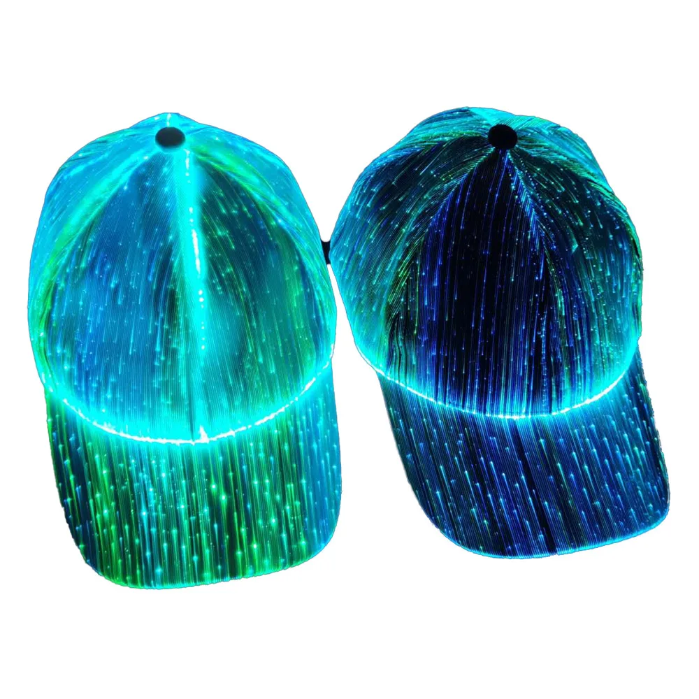New LED fiber optic luminous hat black and white couple luminous cap outdoor luminous cap baseball cap
New LED fiber optic luminous hat black and white couple luminous cap outdoor luminous cap baseball cap