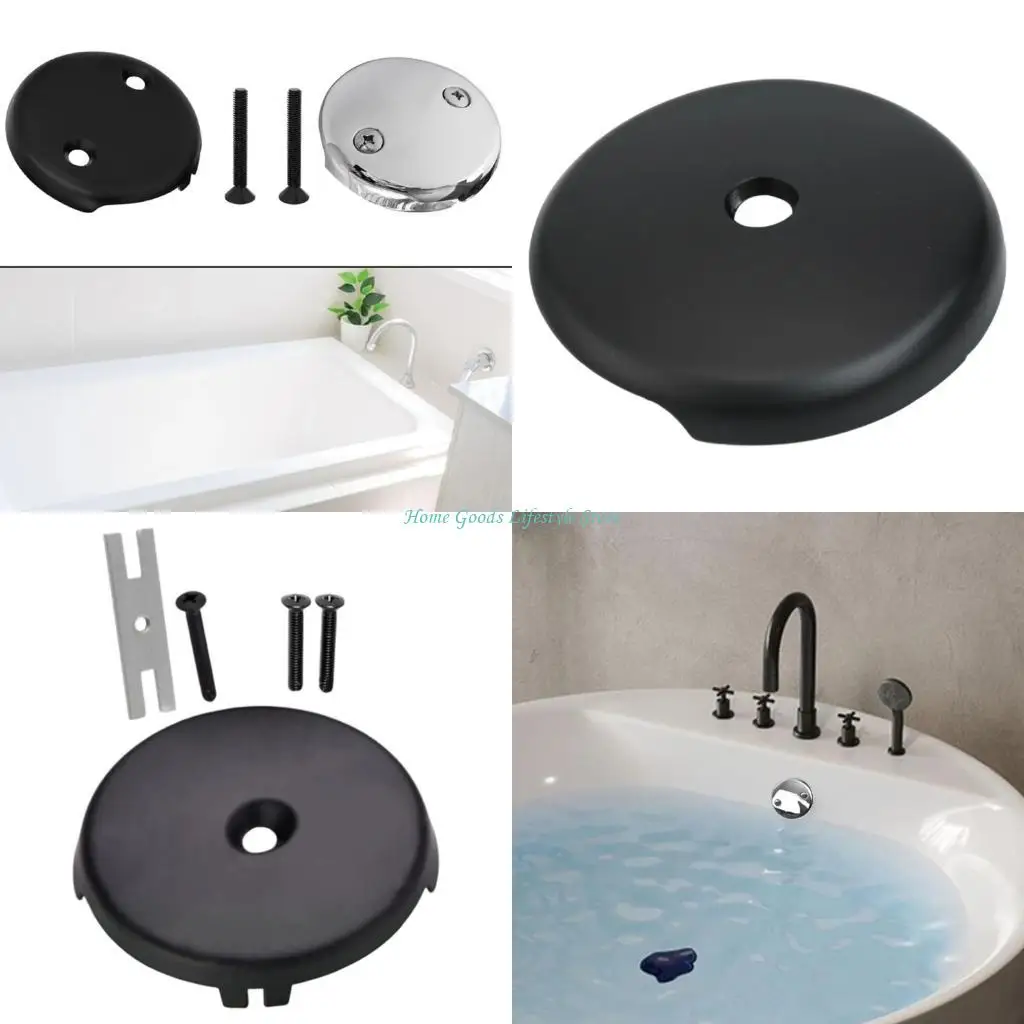E74E Bath Tub Drain Cover Replacement Nonslip Surfaces Standard Double Hole Mount
E74E Bath Tub Drain Cover Replacement Nonslip Surfaces Standard Double Hole Mount