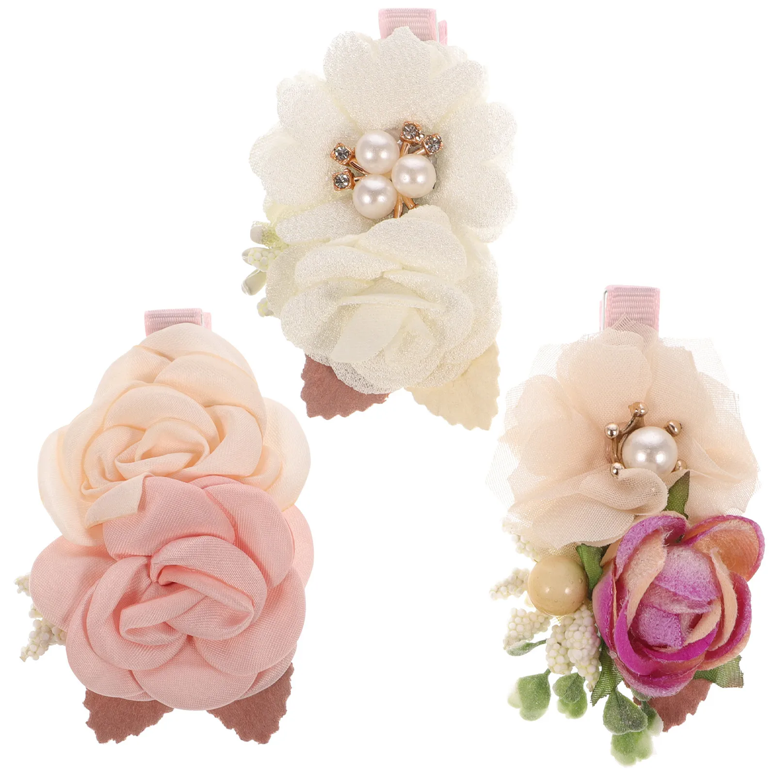 3Pcs Simulation Flower Hair Clips Delicate Floral Hairpins for Bride Bridesmaid Wedding Hair Ornament Elegant Accessories
3Pcs Simulation Flower Hair Clips Delicate Floral Hairpins for Bride Bridesmaid Wedding Hair Ornament Elegant Accessories