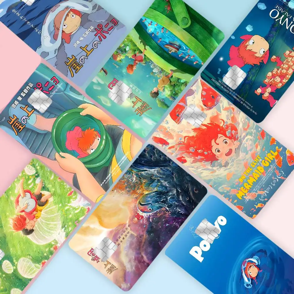 P-Ponyo O-On C-Cliff B-By The S-Sea Anime Cartoon Sticker Film Skin for Credit Card Debit Bank Bus Card
P-Ponyo O-On C-Cliff B-By The S-Sea Anime Cartoon Sticker Film Skin for Credit Card Debit Bank Bus Card