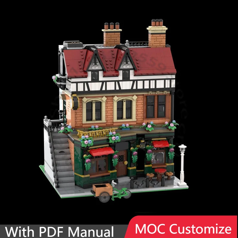 3123 PCS Construction Straight Tudor Inn - 10350 Tudor Corner Alternative Build MOC Customize Modular DIY Boys Assembly Toy Gift
3123 PCS Construction Straight Tudor Inn - 10350 Tudor Corner Alternative Build MOC Customize Modular DIY Boys Assembly Toy Gift