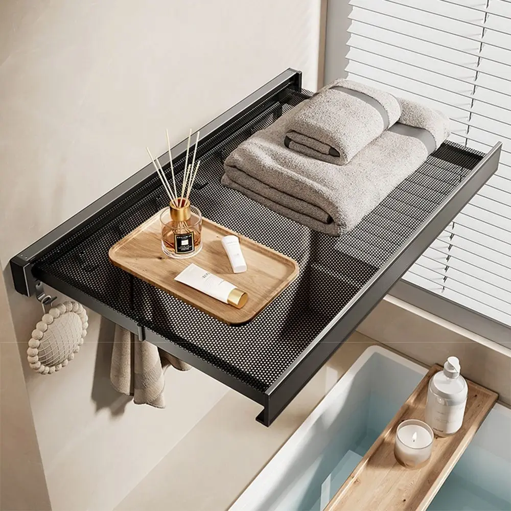 Space-saving Clothes Drying Rack Wall Mounted 6 Removable Hooks Mesh Clothes Hanger Rack Breathable Retractable
Space-saving Clothes Drying Rack Wall Mounted 6 Removable Hooks Mesh Clothes Hanger Rack Breathable Retractable