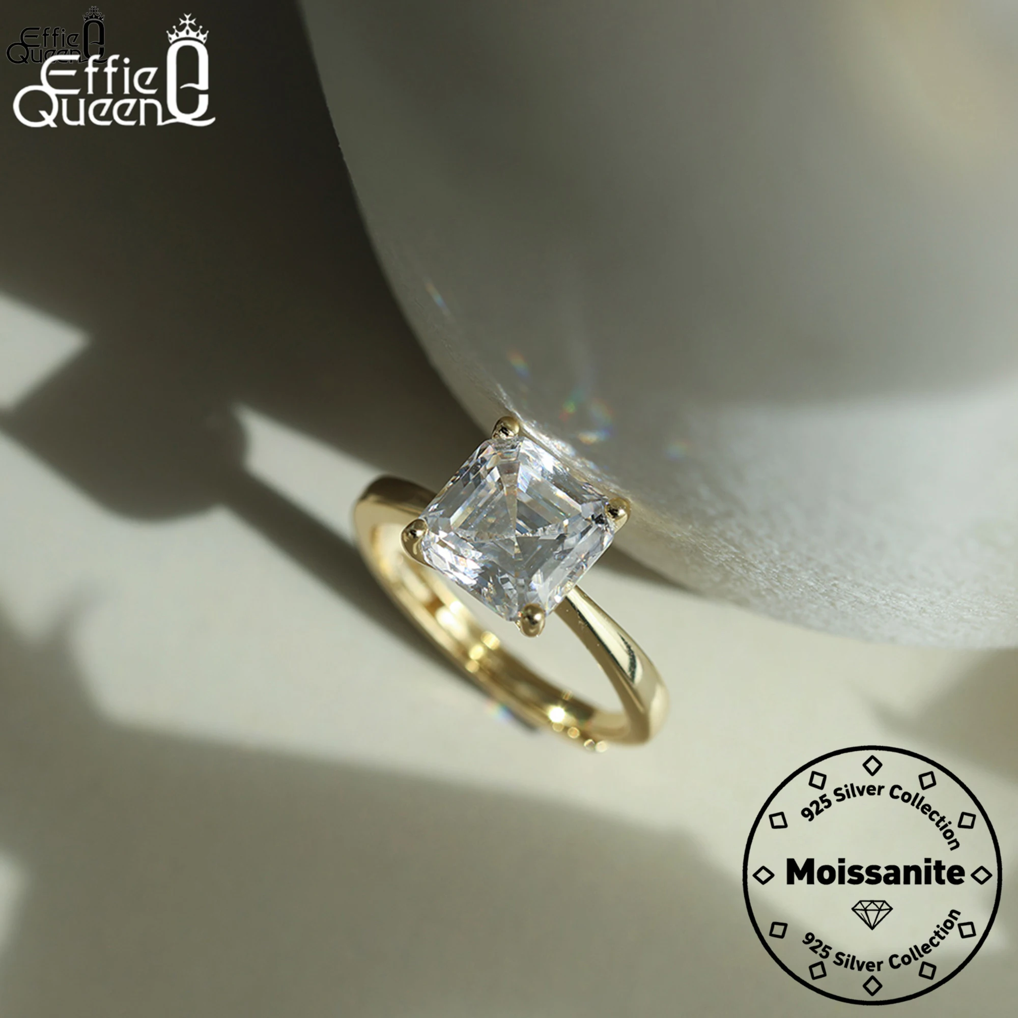 Effie Queen Suqare Cut 1ct/2ct/3ct/4ct Набор колец с муассанитом для женщин S925 Серебряный бриллиант Обручальное кольцо Изящные ювелирные изделия в подарок MOR04
Effie Queen Suqare Cut 1ct/2ct/3ct/4ct Набор колец с муассанитом для женщин S925 Серебряный бриллиант Обручальное кольцо Изящные ювелирные изделия в подарок MOR04