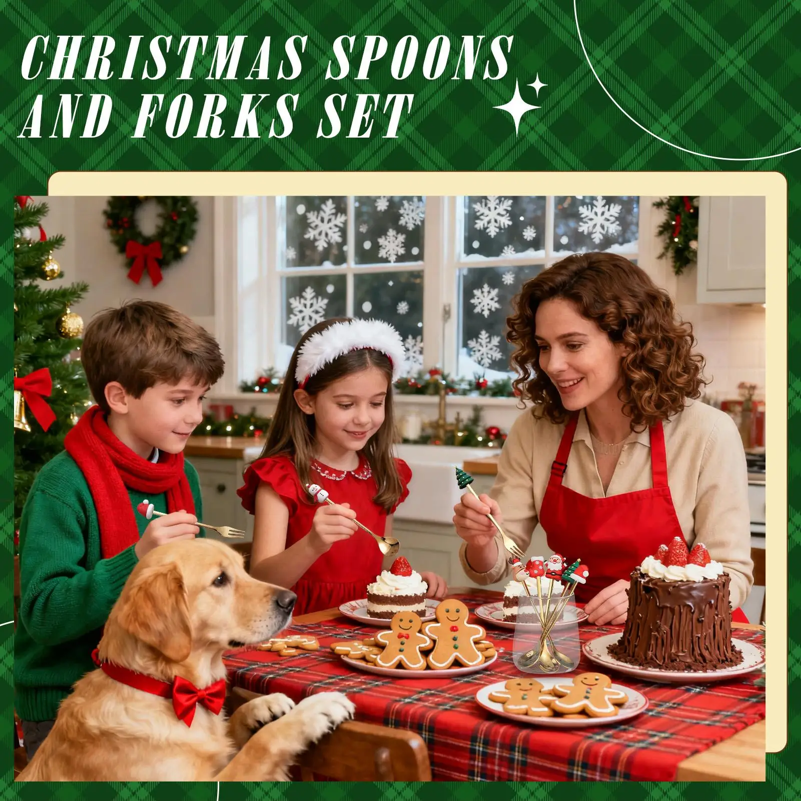 Маленькие ложки, 1 комплект, вилки из нержавеющей стали, можно мыть в посудомоечной машине, рождественская ложка для дома, рождественского праздника, мороженого, ужина, фруктового чая
Маленькие ложки, 1 комплект, вилки из нержавеющей стали, можно мыть в посудомоечной машине, рождественская ложка для дома, рождественского праздника, мороженого, ужина, фруктового чая