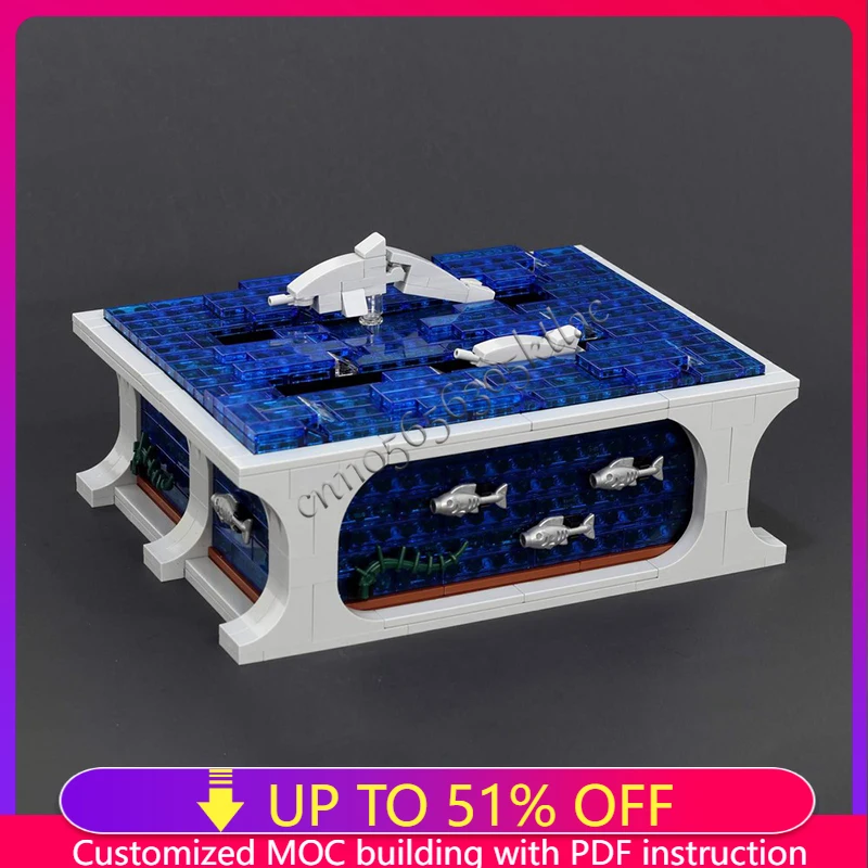 568PCS Hot Selling Dolphins Animals Model Custom Building Block Creative DIY Educational Assembly Kids Christmas Surprise Gifts
568PCS Hot Selling Dolphins Animals Model Custom Building Block Creative DIY Educational Assembly Kids Christmas Surprise Gifts