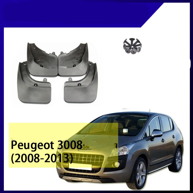 4pcs Tire Fenders Guard Mudflaps For Peugeot 3008 2008 - 2013 Exterior Mudguards Mudflaps Mud flaps Splash Guards Accessories
4pcs Tire Fenders Guard Mudflaps For Peugeot 3008 2008 - 2013 Exterior Mudguards Mudflaps Mud flaps Splash Guards Accessories