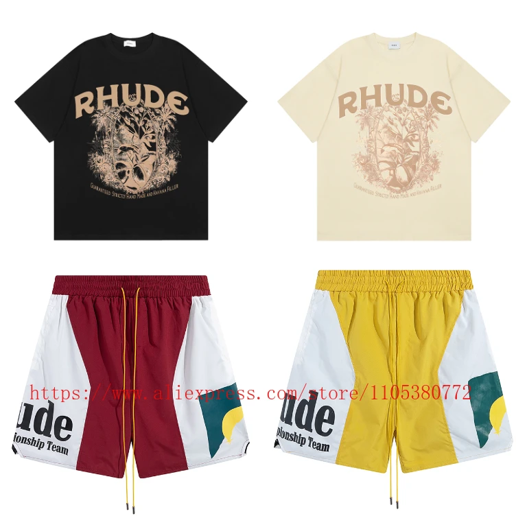 2026SS RHUDE Men's Printed Shorts Letter Printing Pocket Casual Loose Beach Shorts High Quality Fast Shipping
2026SS RHUDE Men's Printed Shorts Letter Printing Pocket Casual Loose Beach Shorts High Quality Fast Shipping