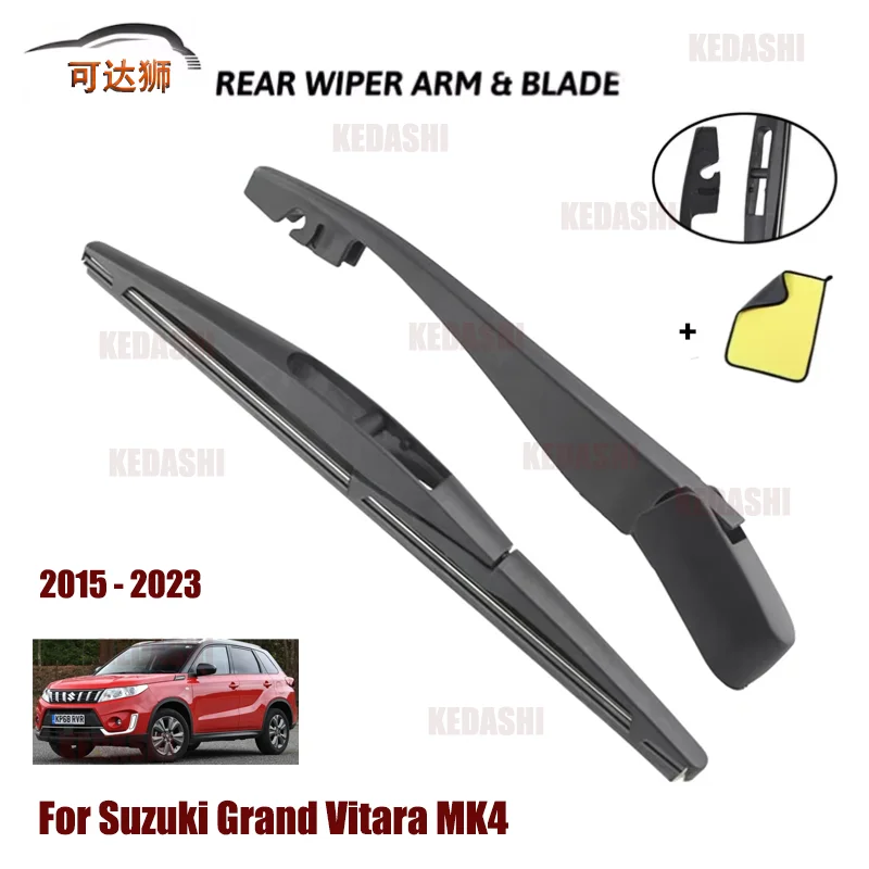 Car Wiper 12" Rear Wiper Blade & Arm Set Kit For Suzuki Grand Vitara MK4 2015 - 2023 Windshield Windscreen Tailgate Window
Car Wiper 12" Rear Wiper Blade & Arm Set Kit For Suzuki Grand Vitara MK4 2015 - 2023 Windshield Windscreen Tailgate Window