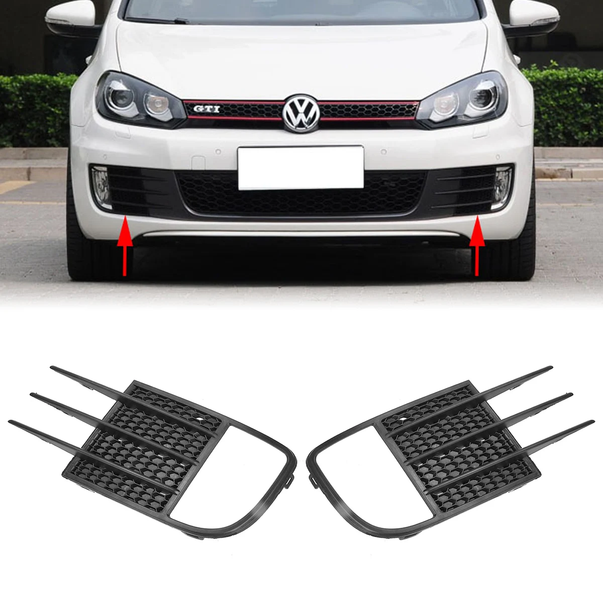 2 шт., передний бампер для VW Golf MK6 GTD GTI только 2009-2013 5K0853665C 5K0853666C
2 шт., передний бампер для VW Golf MK6 GTD GTI только 2009-2013 5K0853665C 5K0853666C