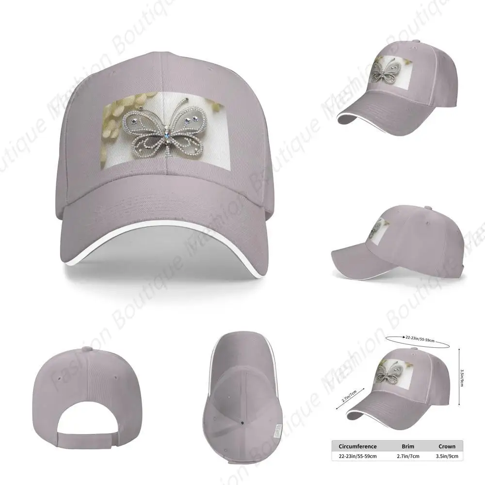 High Quality Rhinestone Butterfly And Flower Print Caps Peaked Caps Trucker Hat Men Women Outdoor Sport Travel Sun Visor
High Quality Rhinestone Butterfly And Flower Print Caps Peaked Caps Trucker Hat Men Women Outdoor Sport Travel Sun Visor